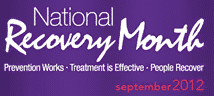 National Recovery Month 2012