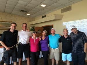 La Hacienda Staff at the Burning Tree Golf tournment