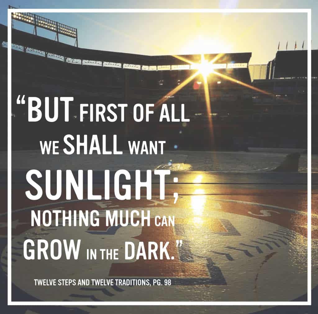 Integrity, professionalism, camaraderie, and success…..all characteristics of a winning environment…..all characteristics that La Hacienda and the beloved Texas Rangers share in common. These are the things that we see in each other as we all do our job in the sunlight of the spirit.