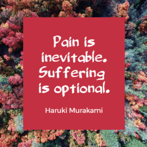 Pain is Inevitable. Suffering is Optional Quote