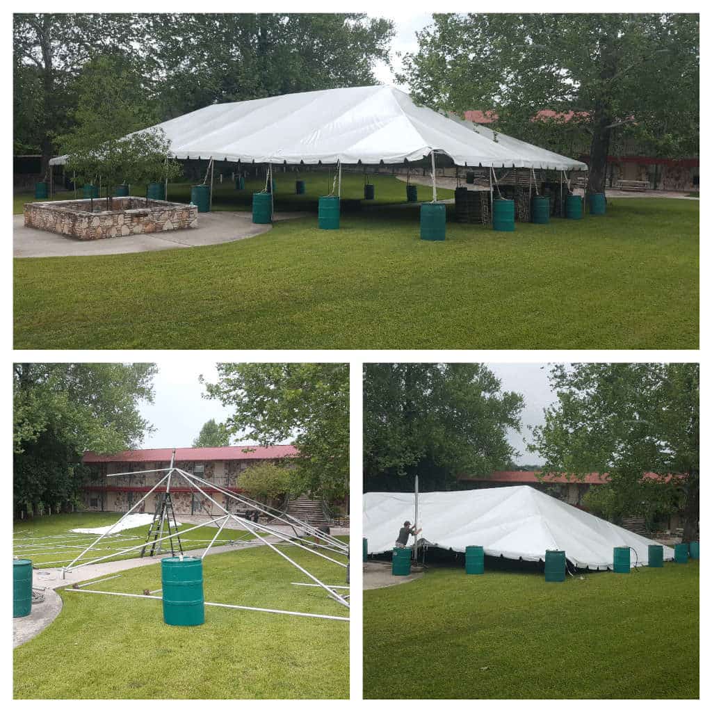 Big Alumni Reunion Tent | La Hacienda