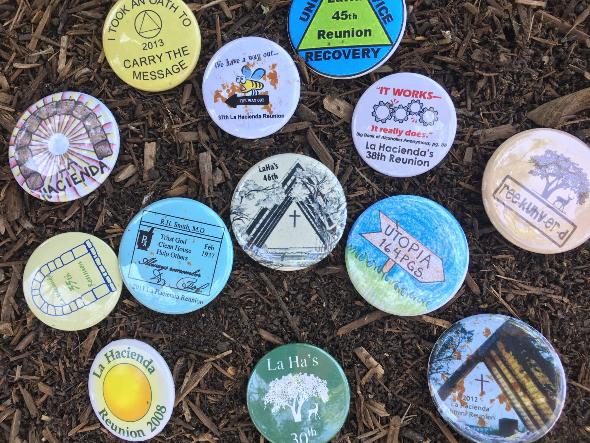 La Hacienda 2018 Alumni Reunion Buttons