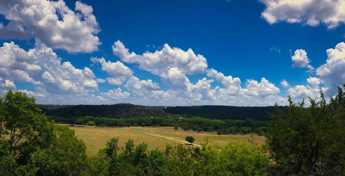 Guadalupe Valley at Hunt from Serinity Hill