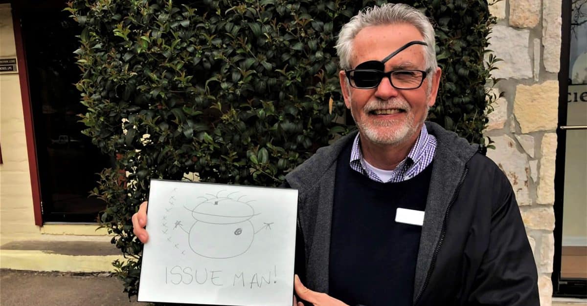 The Issue Man Mystery by Chris Raymer