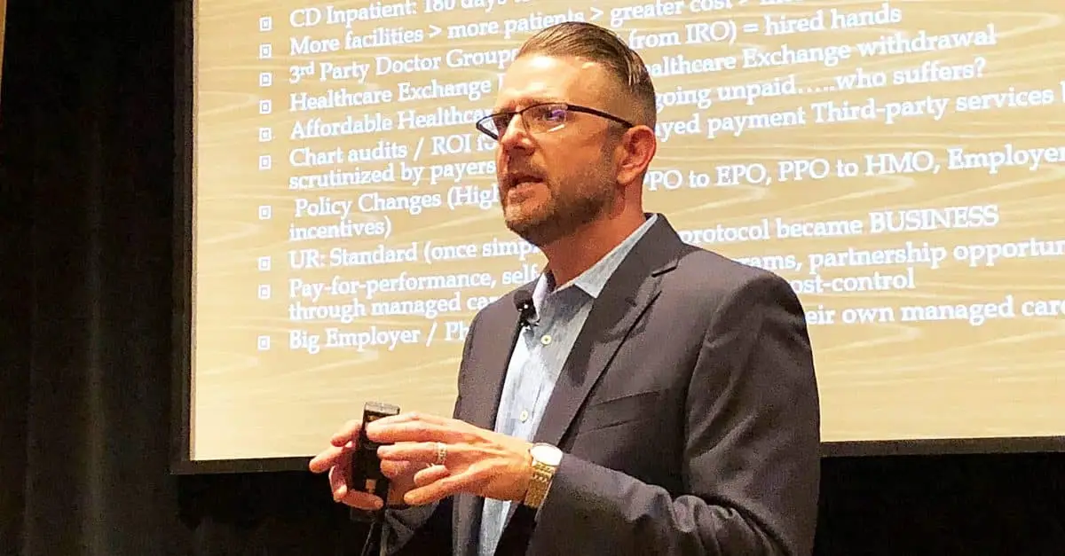 Cade Saurage of La Hacienda Treatment Center