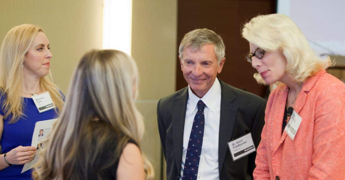 Michelle Sweet meets with Aetna Behavioral Health leaders