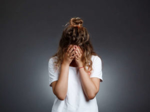 Person with Head in the Their Hands Worried About Hygiene Guidance | La Hacienda