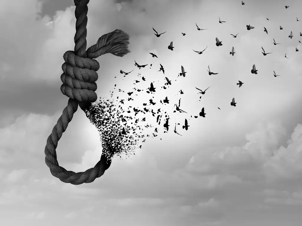 A Noose depicting suicidal thoughts, feeling overwhelmed and isolated. | La Hacienda