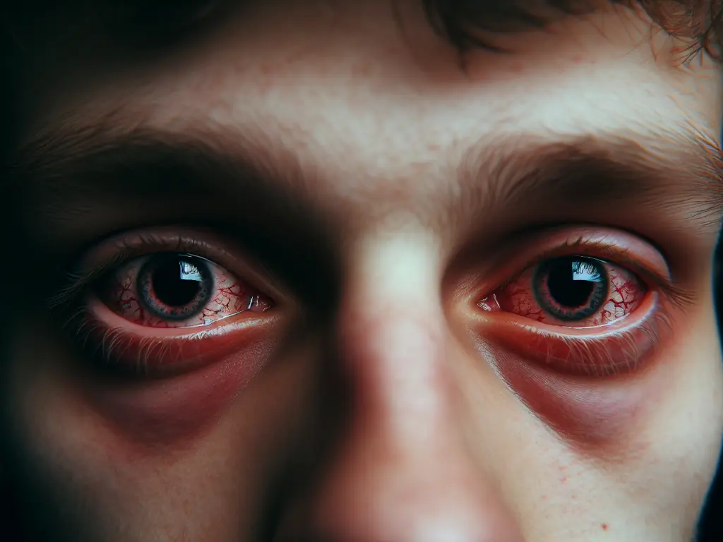 Dilated Pupils and Bloodshot Eyes of a Person Affected by Meth Addicts | La Hacienda