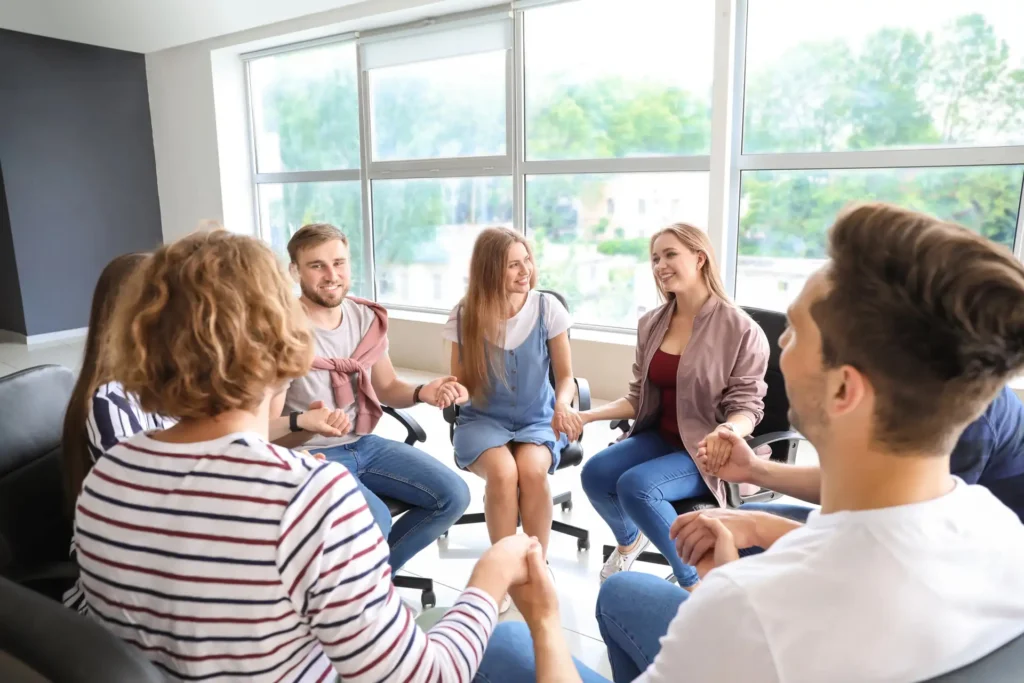 Family Members Supporting a Loved One in an Adult Rehabilitation Center | La Hacienda