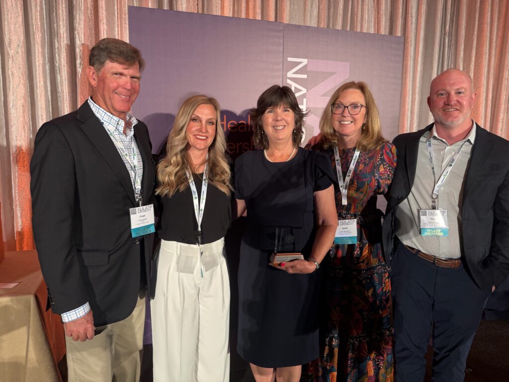 Sherri Layton, Michelle Sweet, Janet Blackburn, Todd Benedict and Frost Redeal at the NAATP Awards