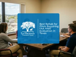 Best Rehab for Pilots Requiring FAA HIMS Evaluation in Texas | La Hacienda Treatment Center